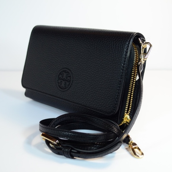 Tory Burch Bags New Tory Burch Bombe Flat Wallet Crossbody Poshmark